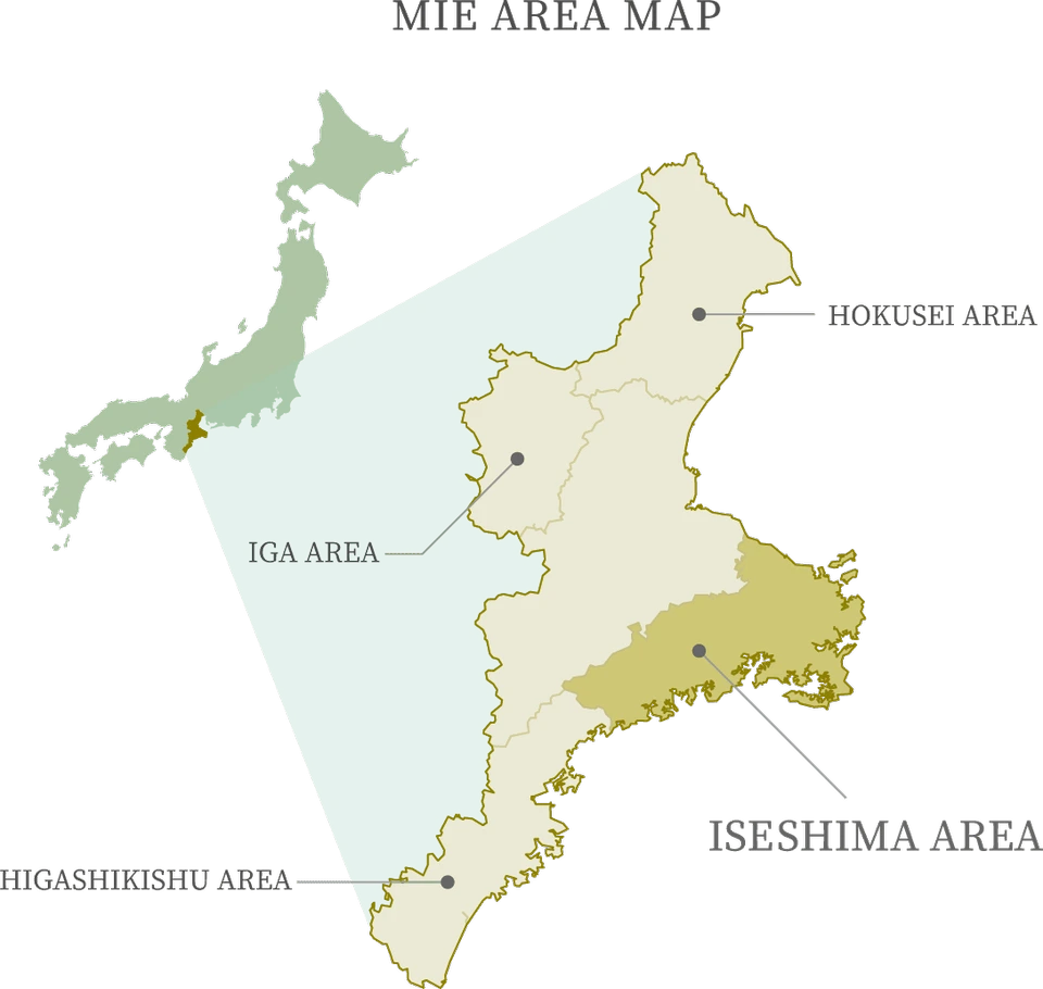 MIE AREA MAP