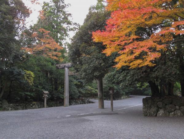 内宮第一鳥居【秋】(Naiku 【Ise Jingu】 First Torii【Gate】in Autumn)