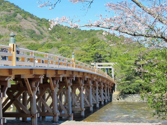 宇治橋【春】#２ (Uji Bridge in early Spring #2)