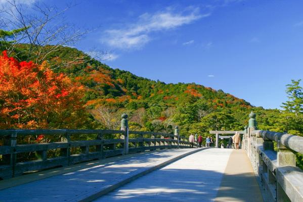 宇治橋【秋】(Uji Bridge in Autumn)
