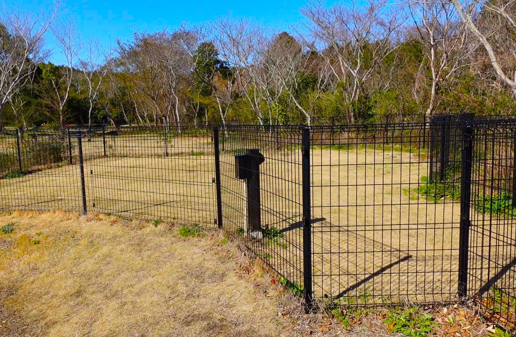 愛犬と泊まれる柵付きのノーリードサイトもあります-0