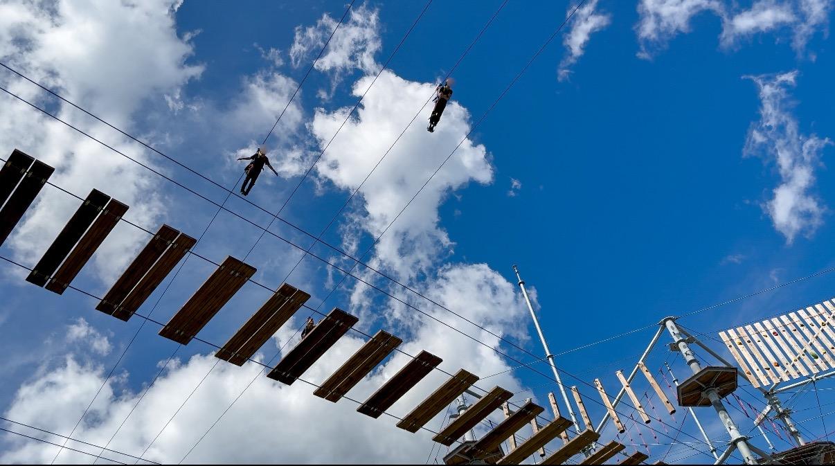 日本最長級・全長約620m！森を一気に滑り抜ける爽快アドベンチャー-1