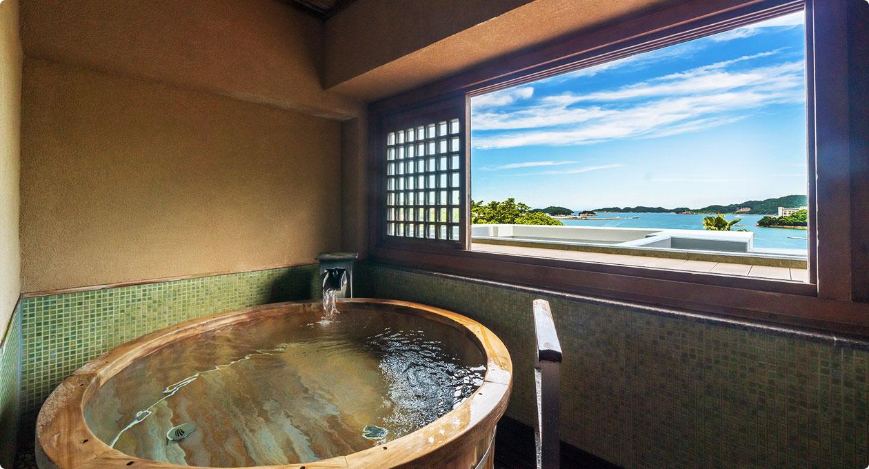 趣の異なる５つの貸切家族風呂「五島乃湯」-2