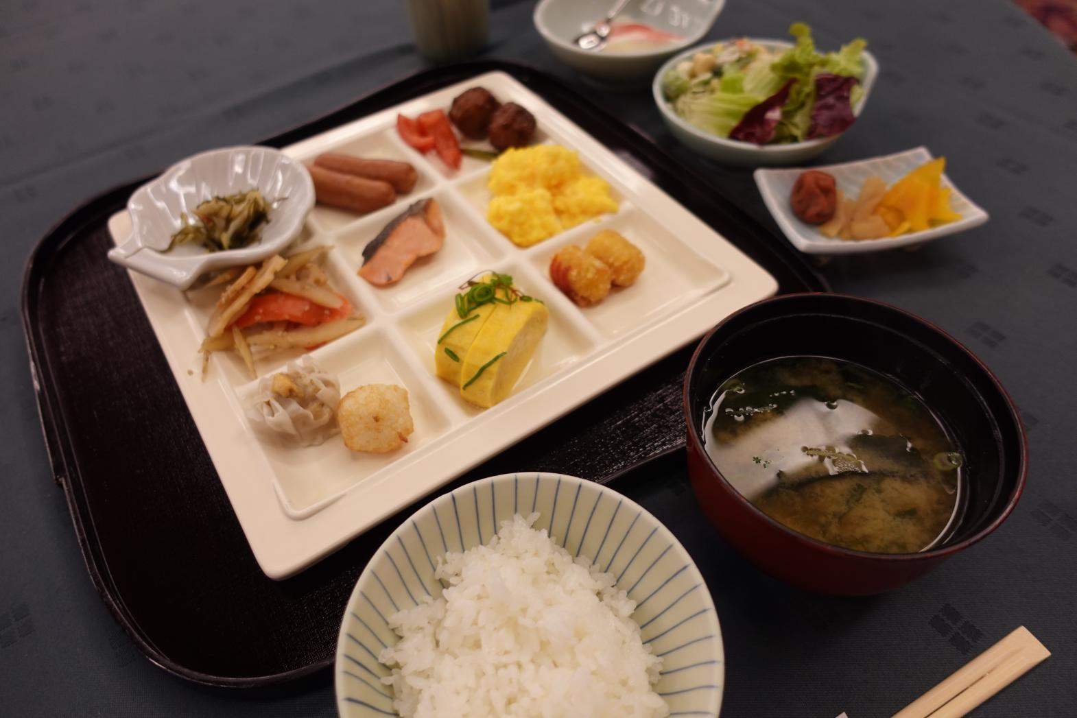 朝食バイキングからの朝風呂！-1