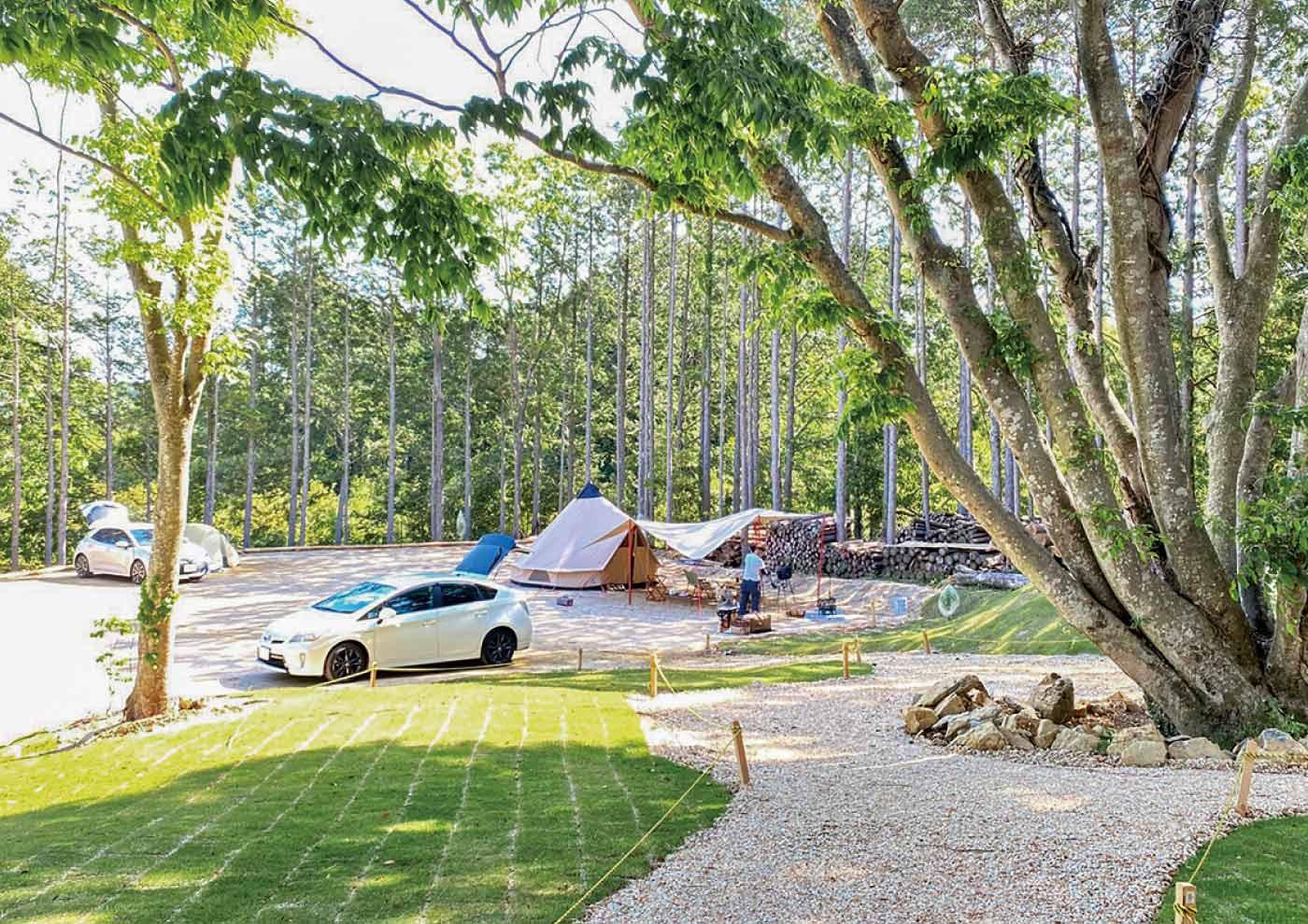 キャンピングパーク「前の棚田サイト」