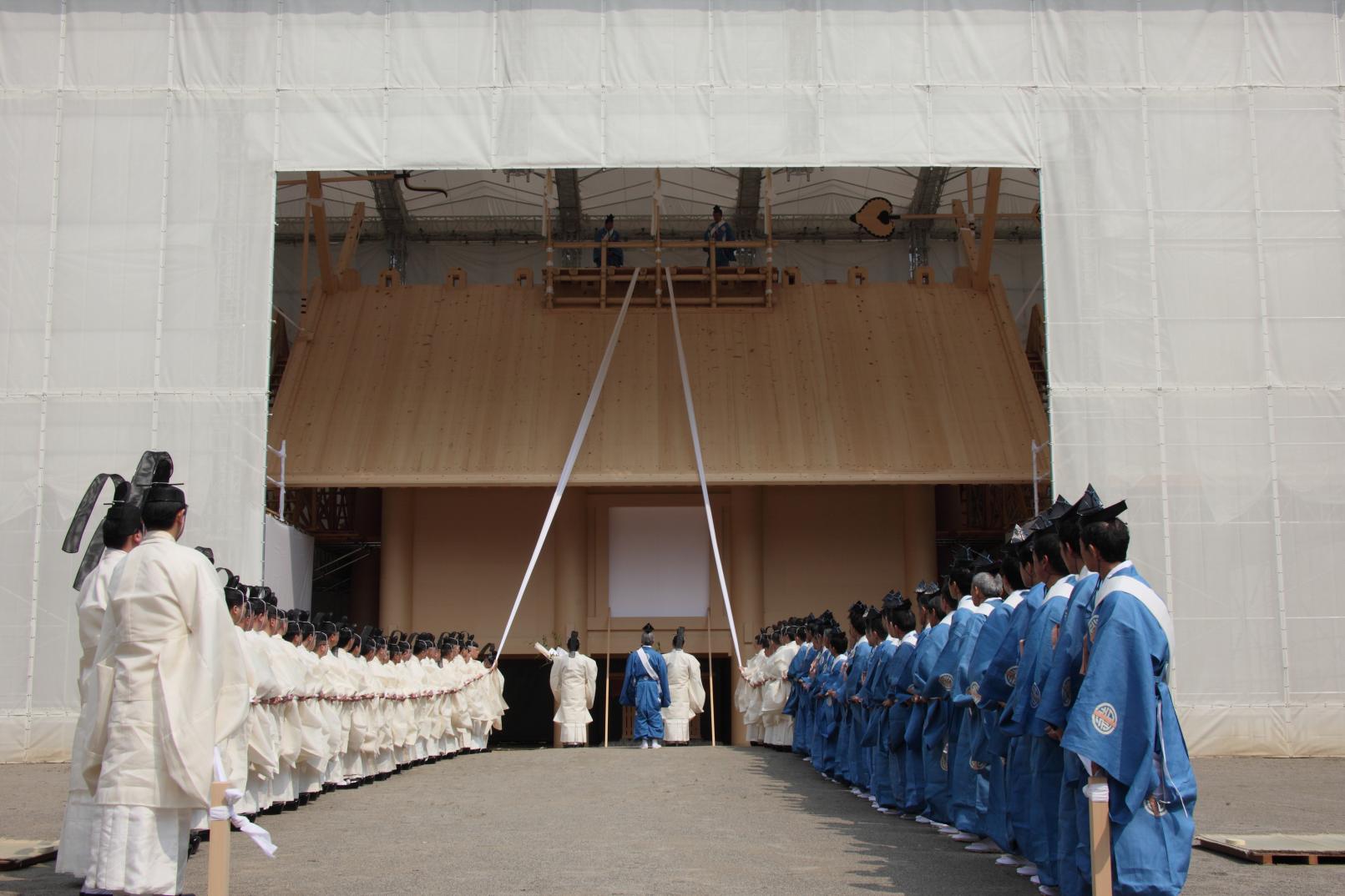 上棟祭（預計2032年3月舉行）