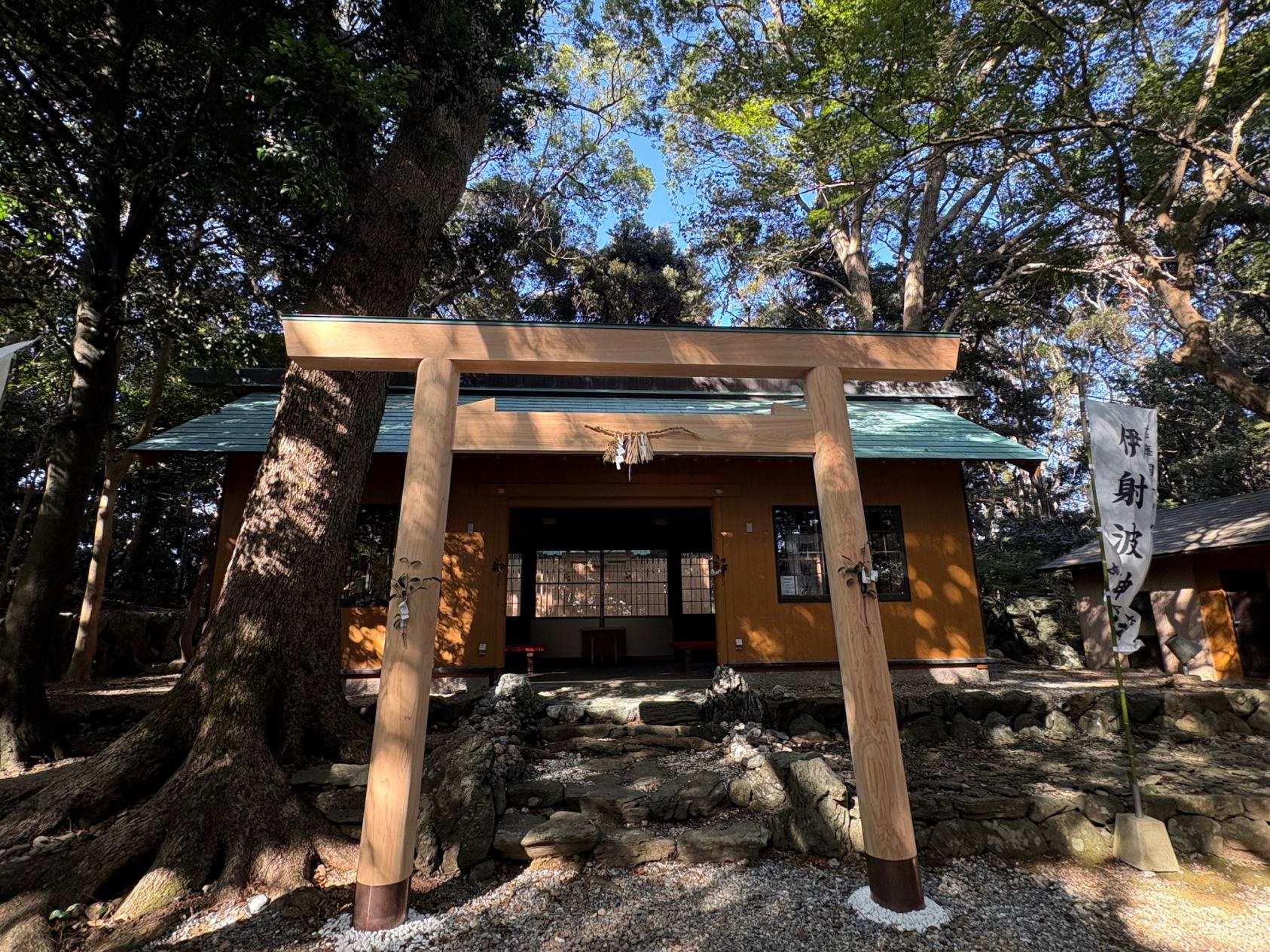 5.伊射波神社 拝殿・本殿