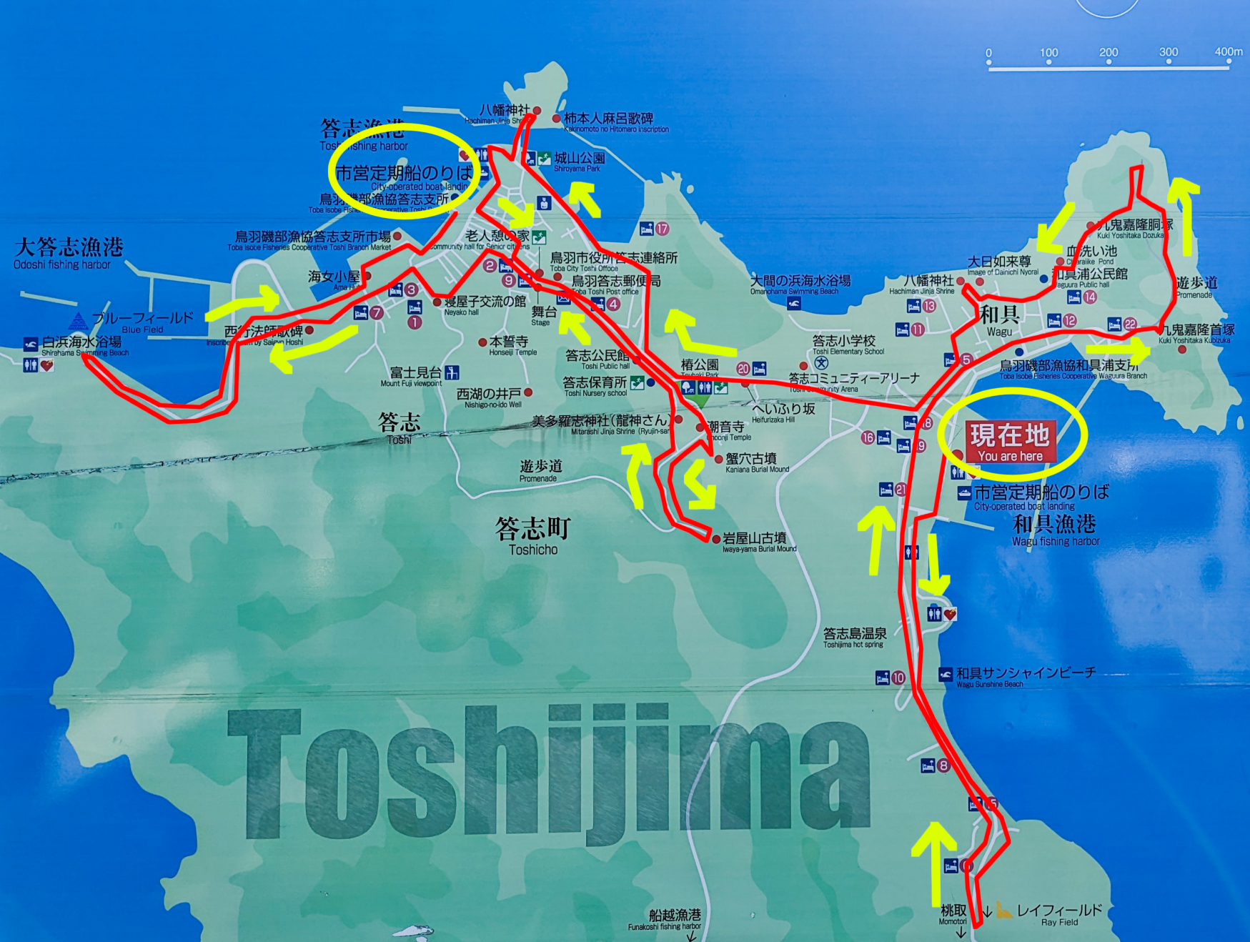 答志島に到着！おすすめのルートはこちらです-0