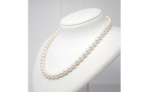 【伊勢市】アコヤ真珠ネックレス・イヤリングセット（8.0mm-8.5mm）-2