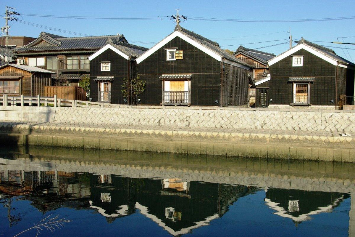 伊勢の台所　河崎の町並み-1