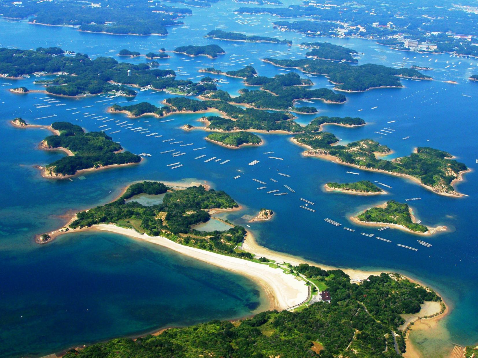 Ise-jingu, un sanctuaire qui grave son histoire dans l’éternité, Mer et Montagne pour concilier harmonieusement nature et activités humaines
Le parc national d’Ise-Shima-1