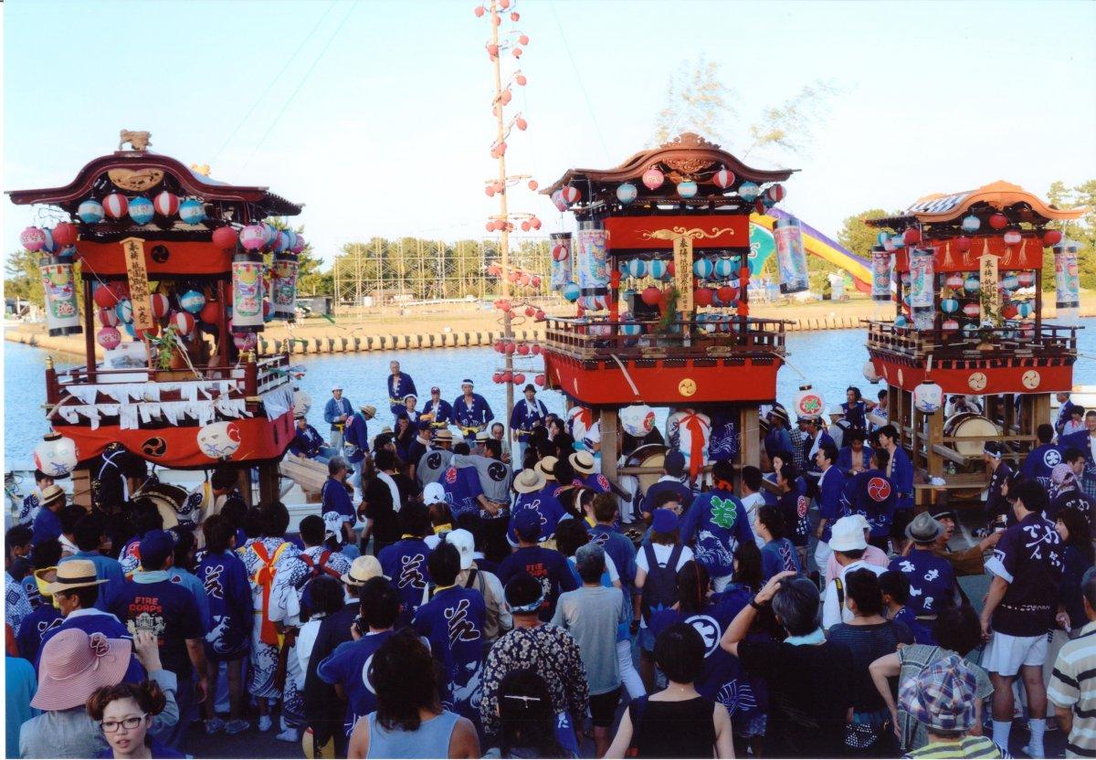 大淀ぎおん祭と花火大会-1