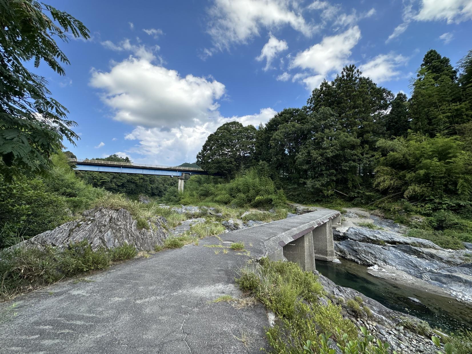 赤桶の沈み橋-2