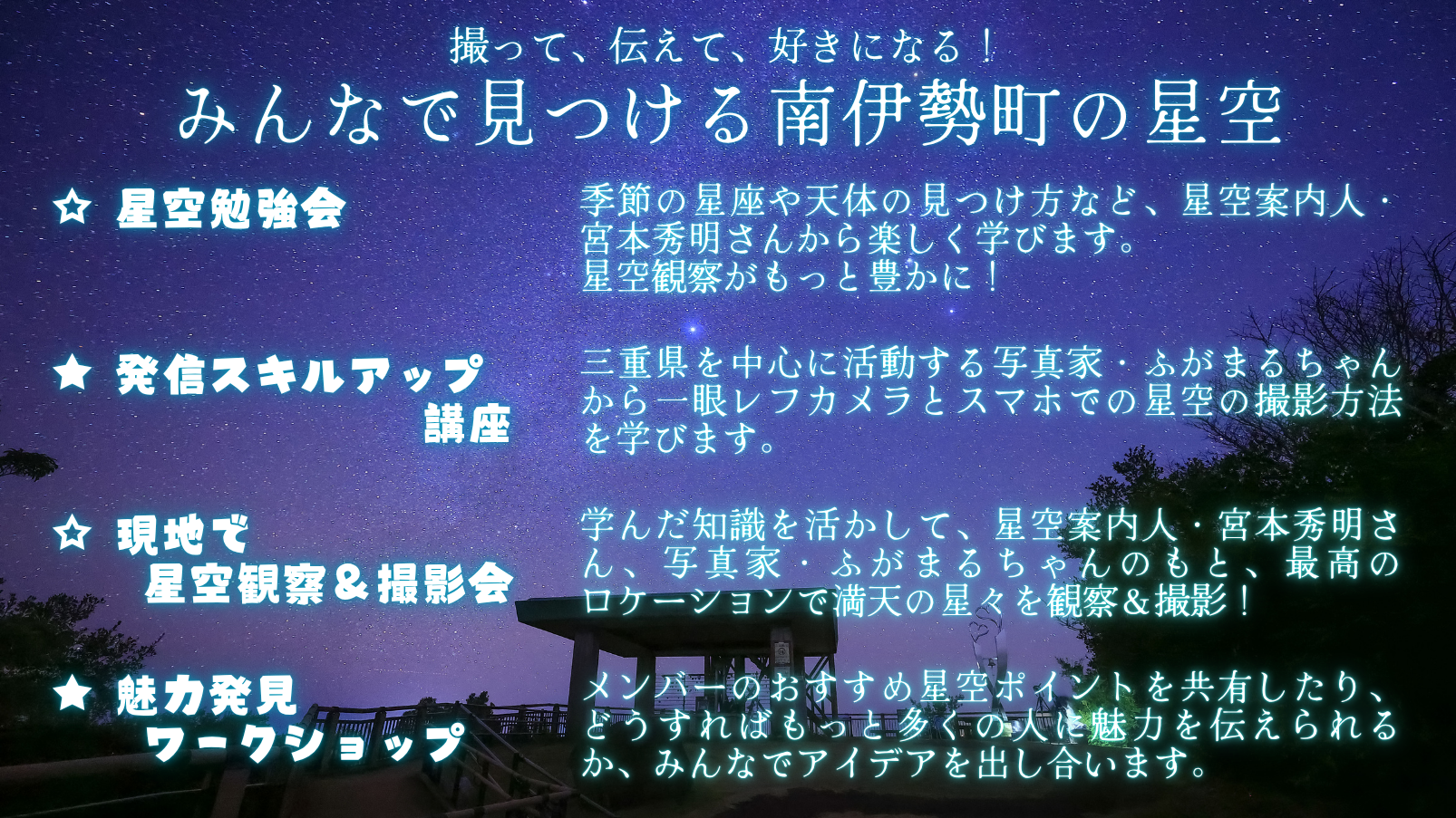 南伊勢町 星空再発見プロジェクト-2
