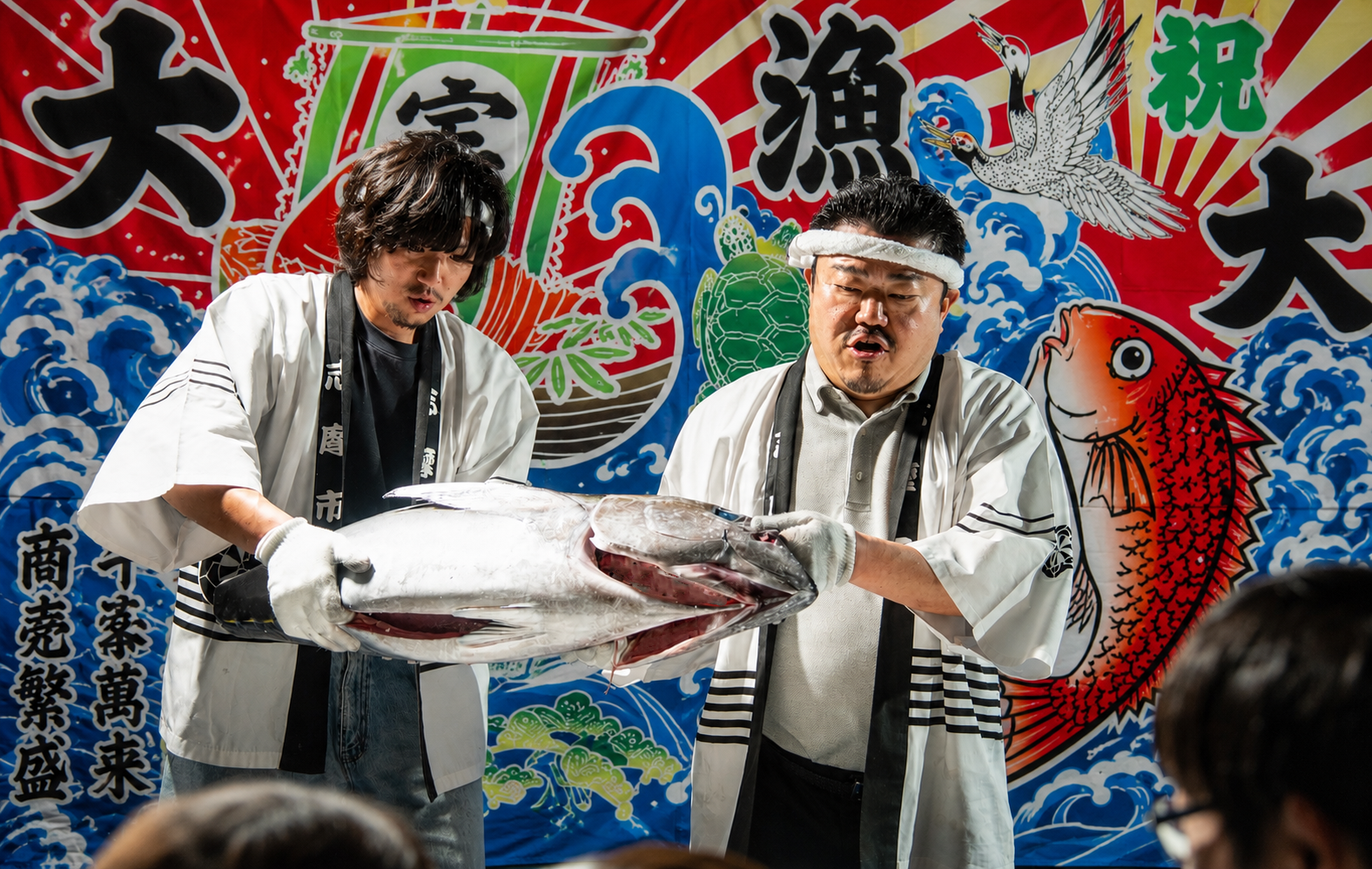 マグロ解体ショー