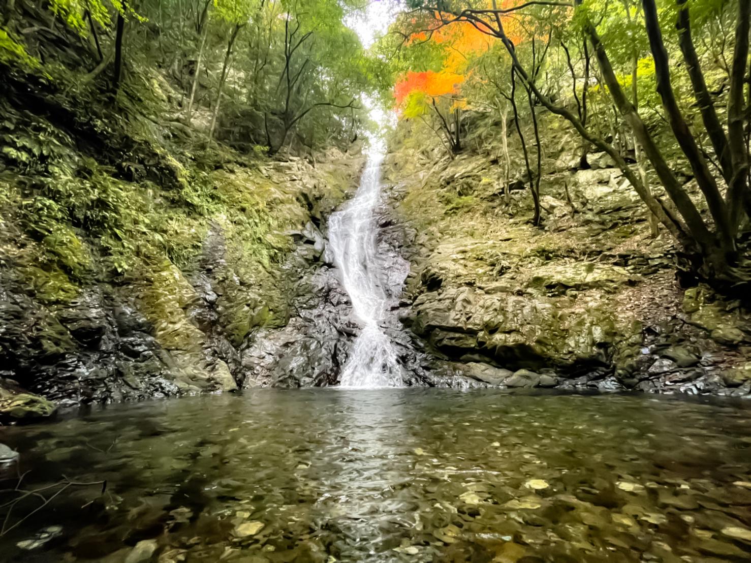 村山不動の滝（朝日滝）-2