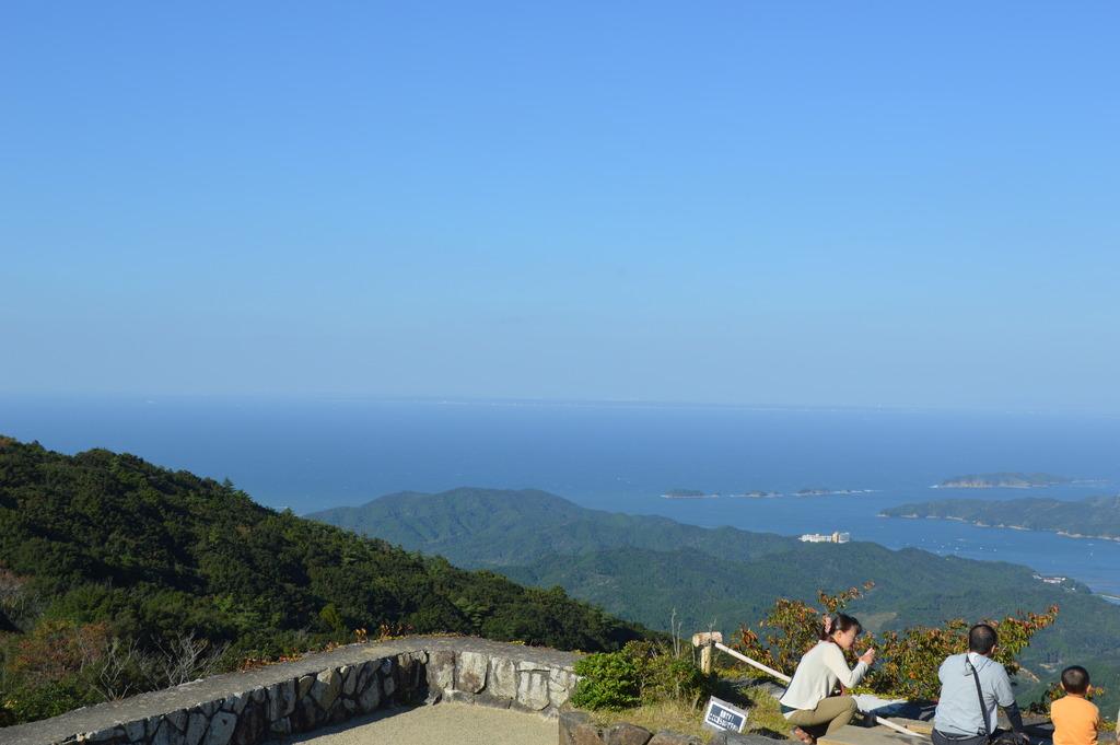 朝熊山頂展望足湯（天空郵筒）-3