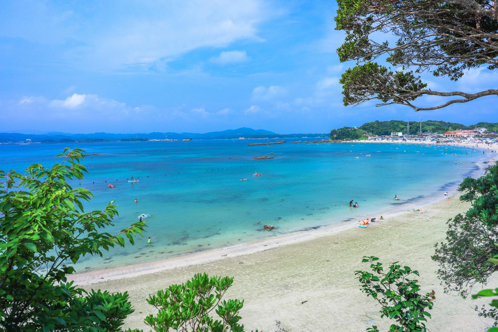 御座白浜海水浴場-1