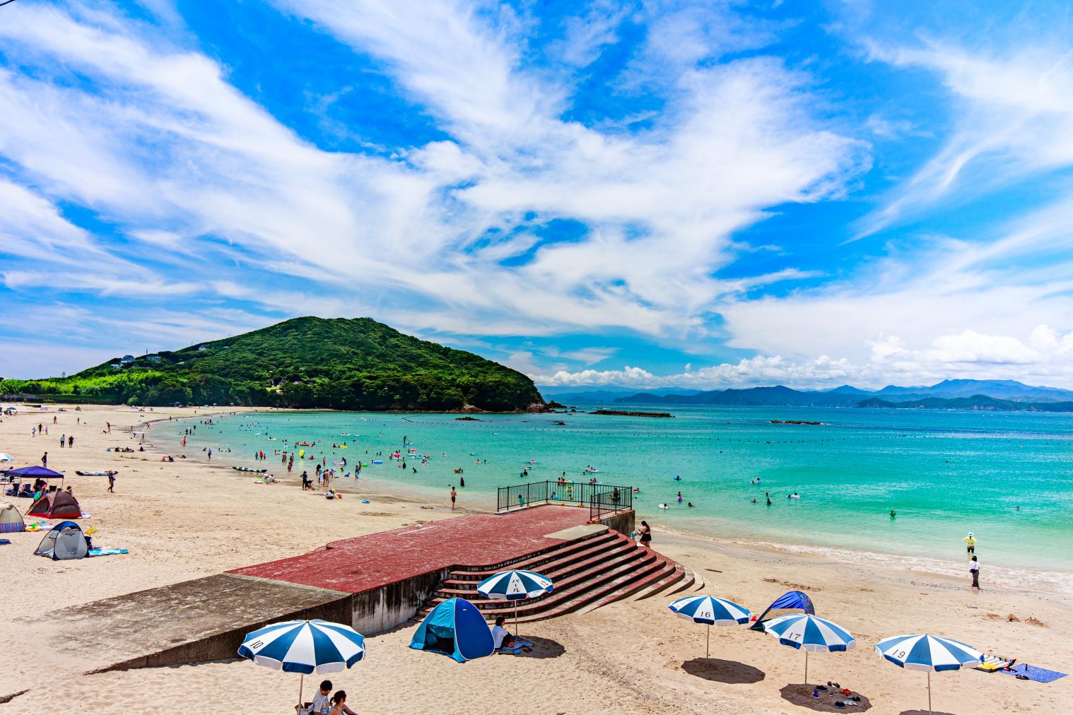 御座白浜海水浴場-0