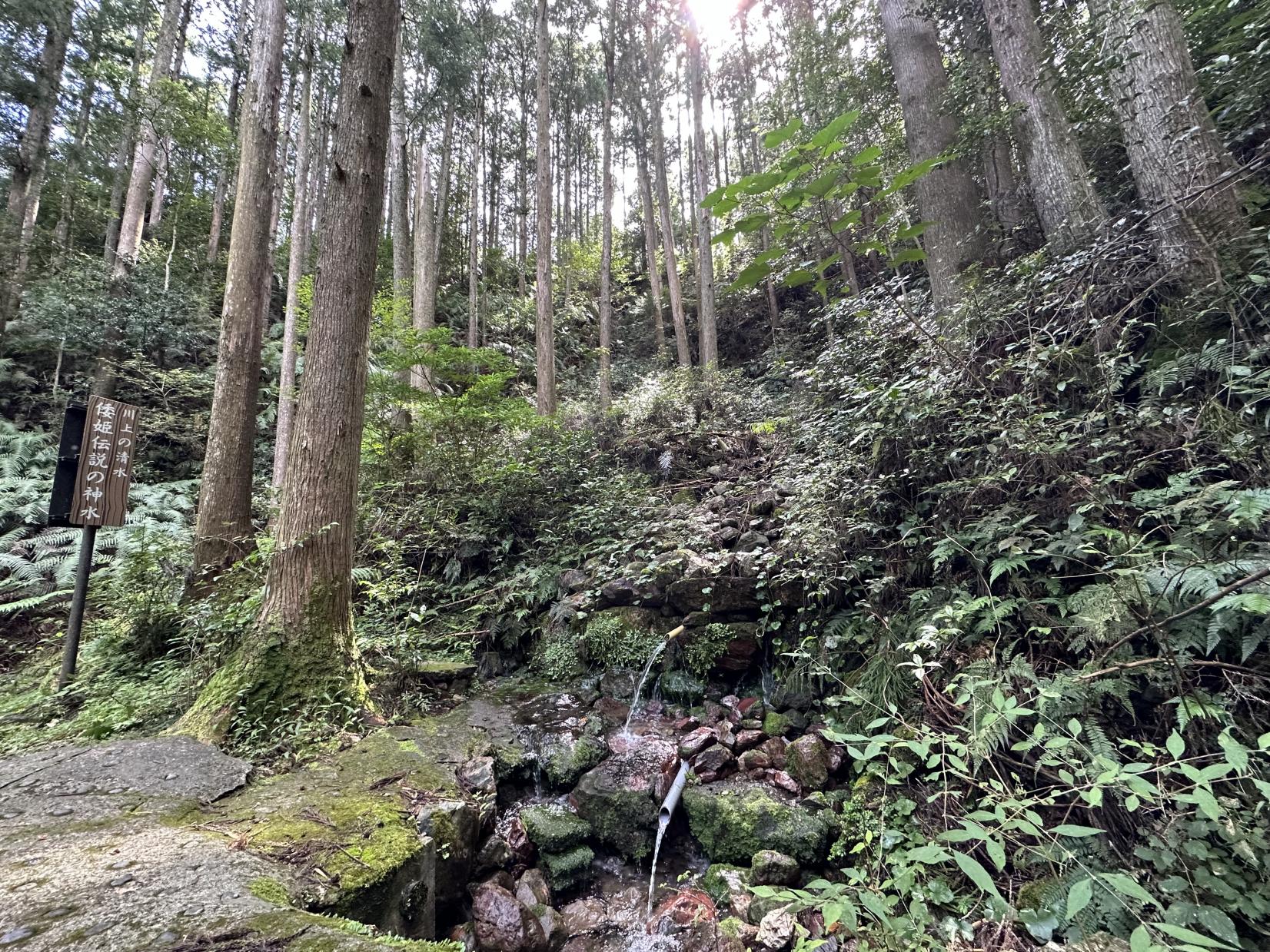 倭姫伝説の神水（川上の清水）-1