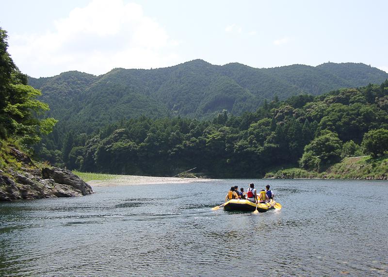 宮川親子泛舟-4