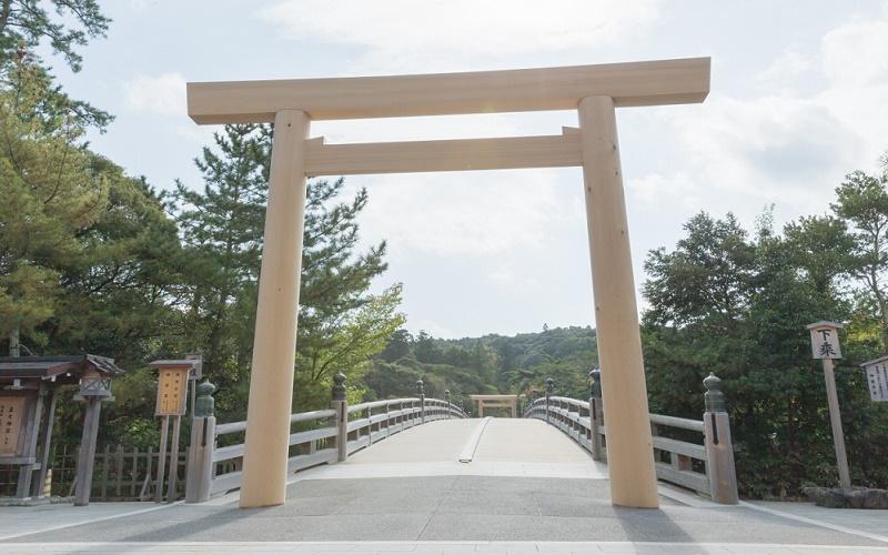 内宮宇治橋鳥居