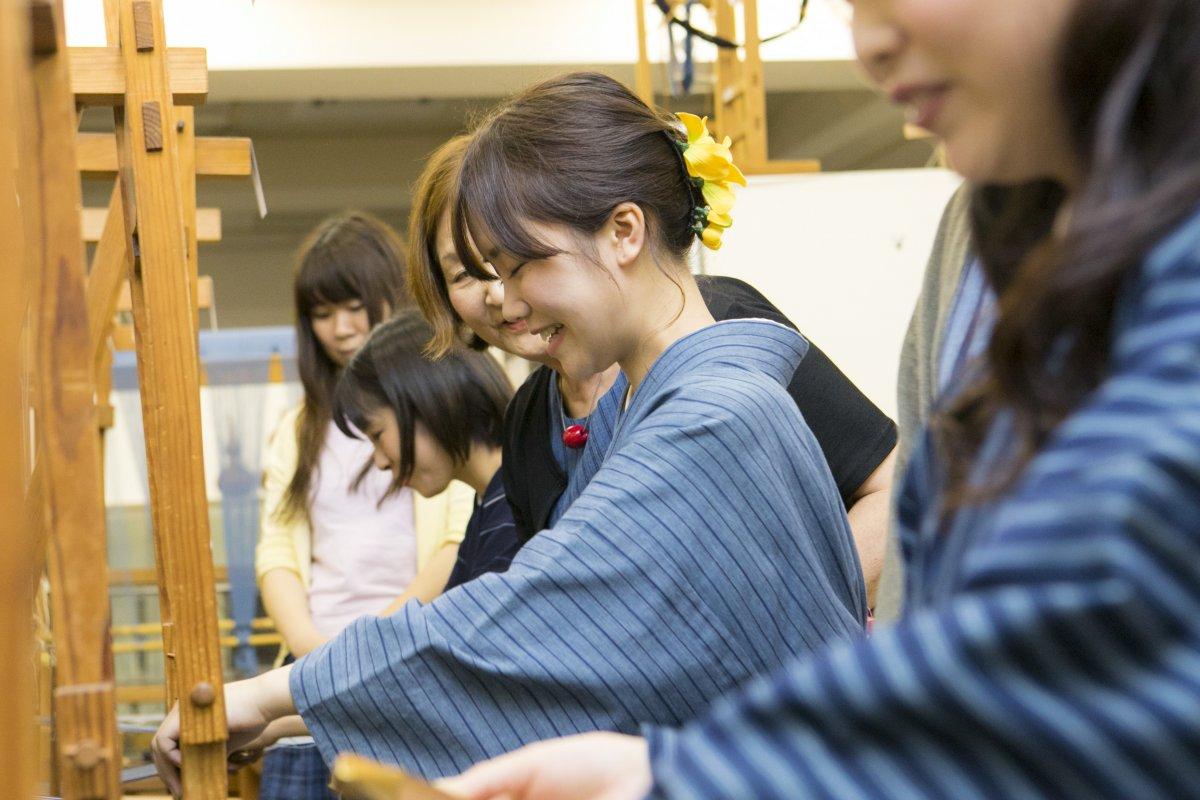 Centre de tissage à la main du coton Matsusaka-1