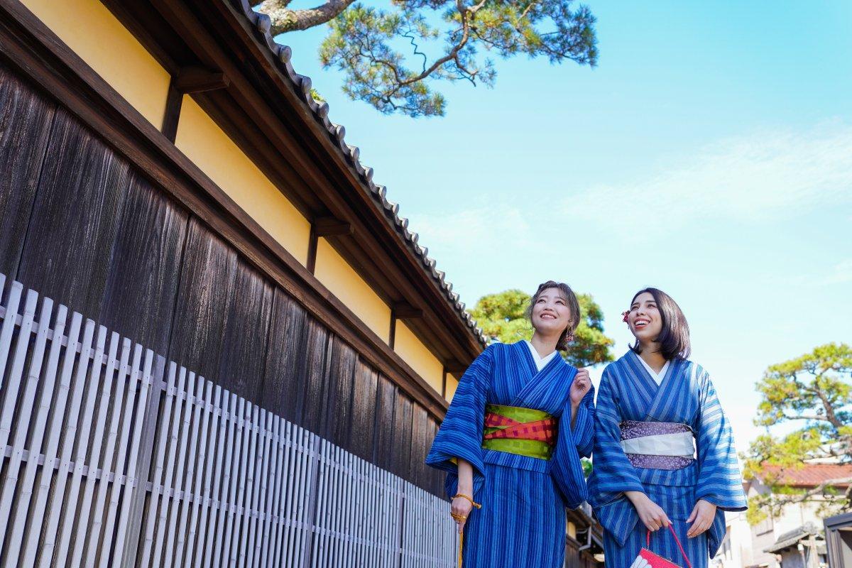 Matsusaka Momen: Town stroll in a kimono experience-18